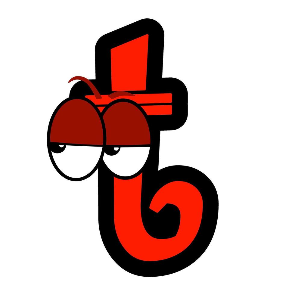 Custom doodle alphabet for illustrator and graphic designer vector