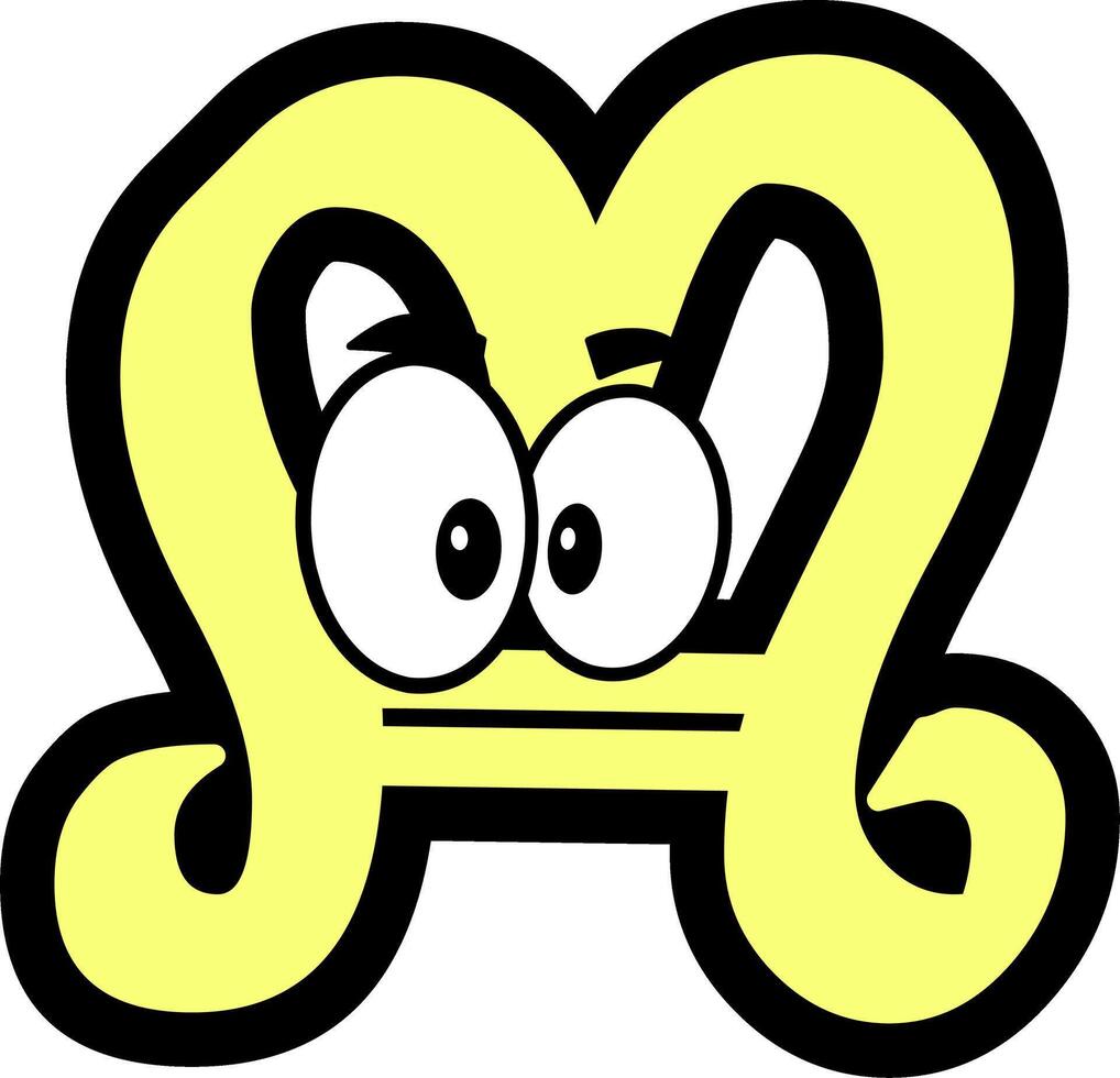 Custom doodle alphabet for illustrator and graphic designer vector