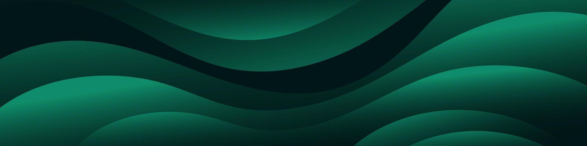 Beautiful gradient waves ideal for backgrounds in social media, ads, and presentations vector