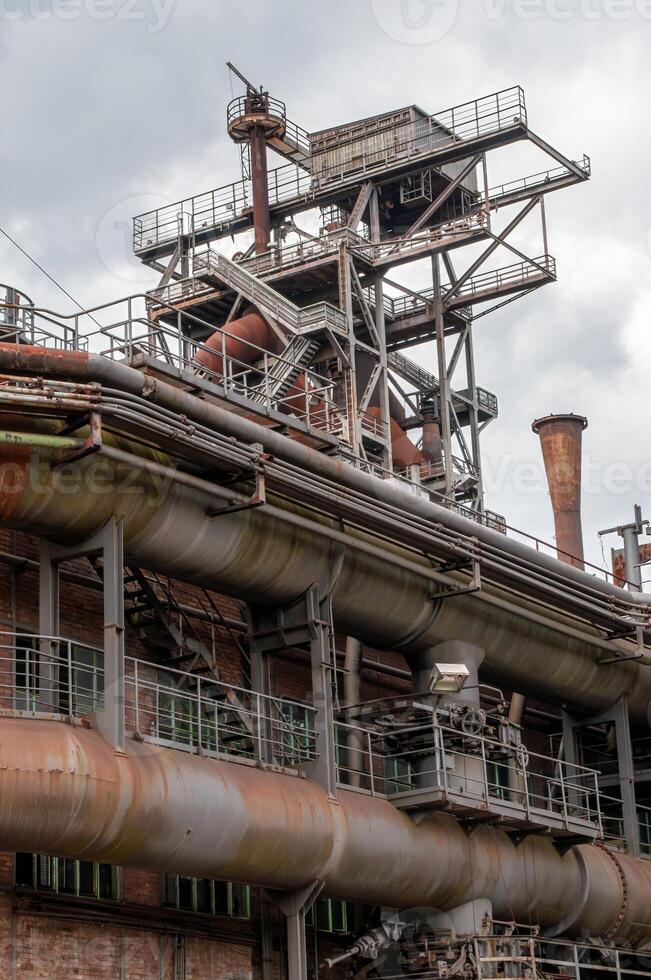 disused building old heavy industry photo
