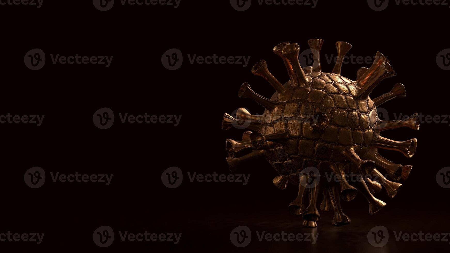 The virus for sci or medical concept 3d rendering. photo