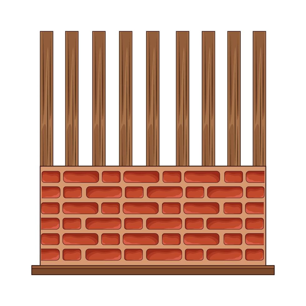 illustration of wall vector