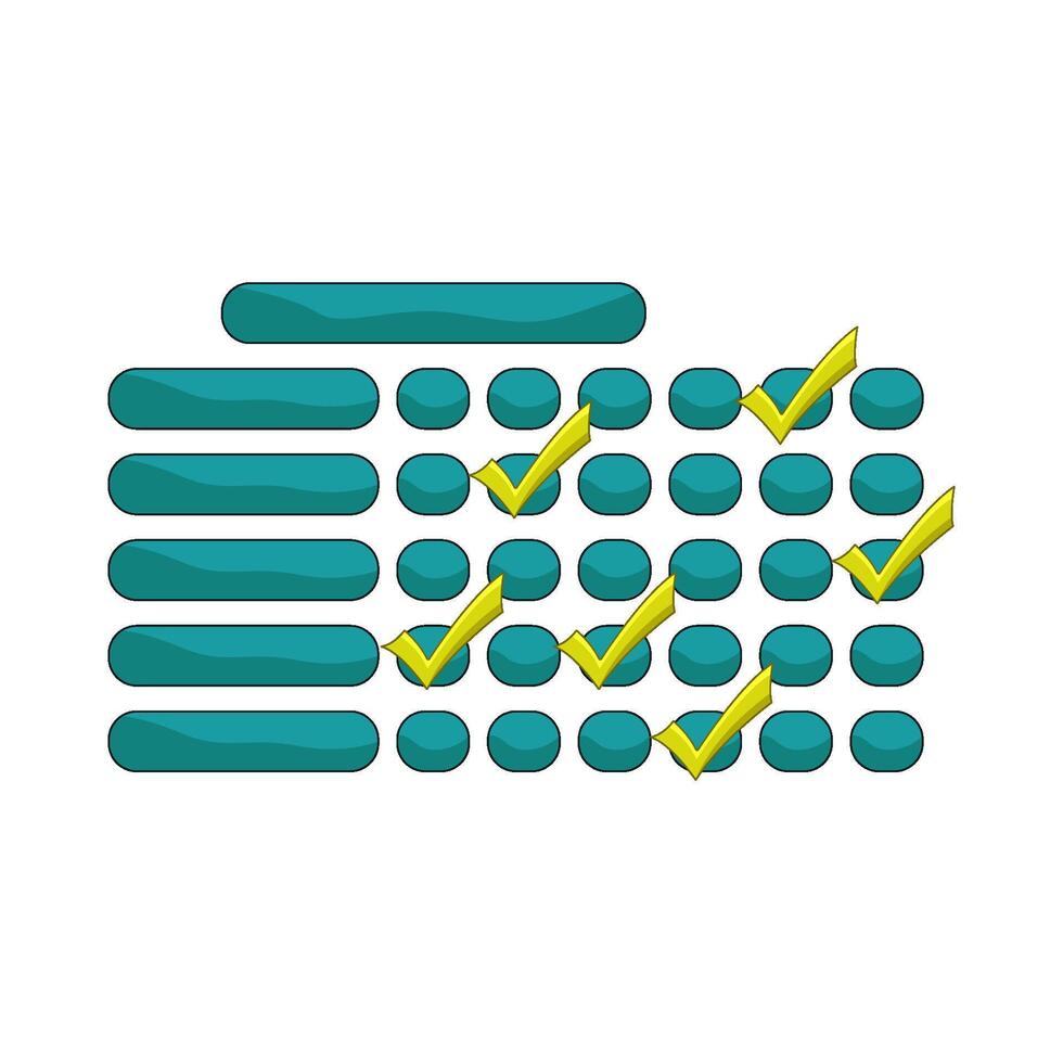 illustration of task check vector