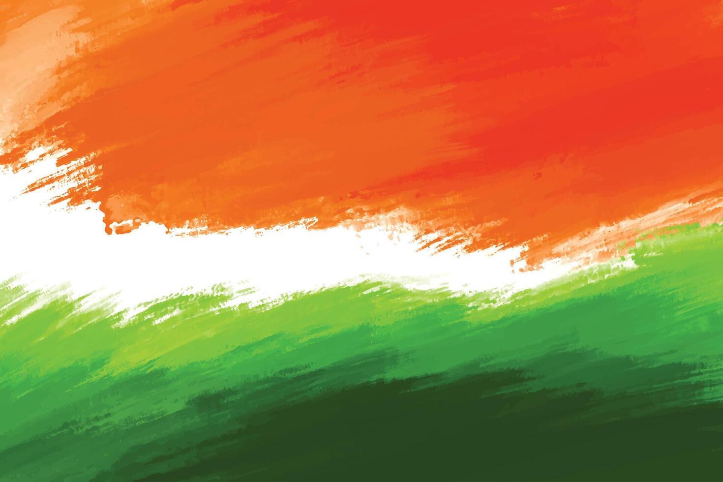 Independence day of India tricolor indian flag background vector