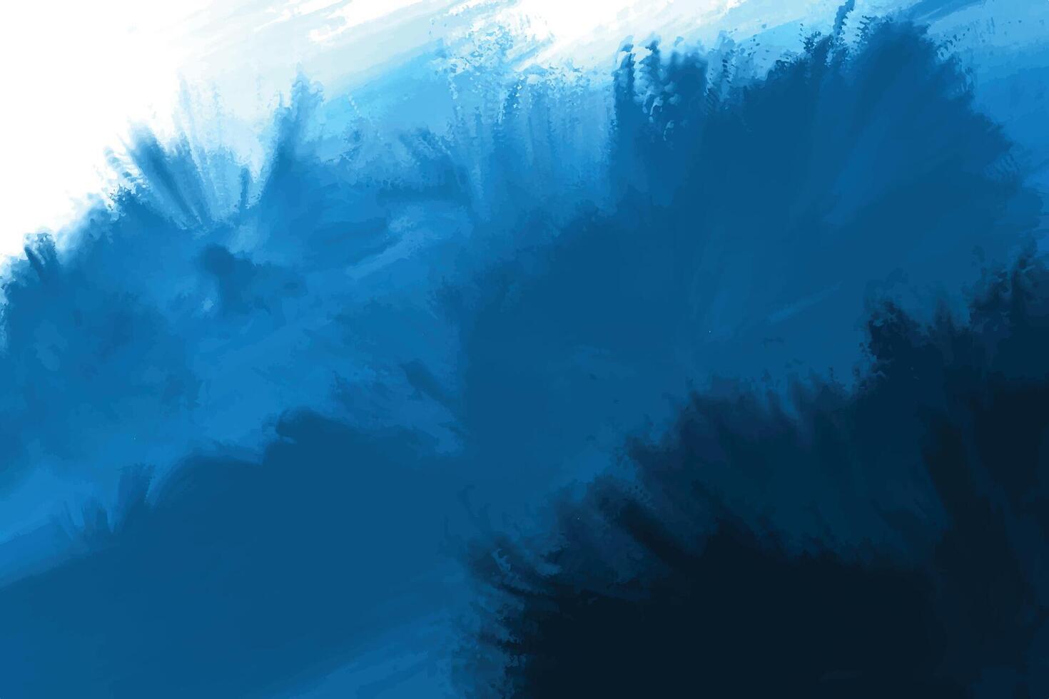 Abstract blue watercolor texture background vector
