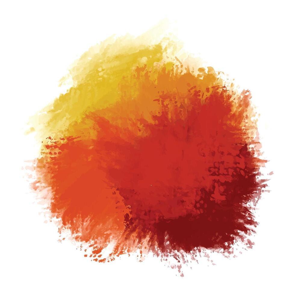 Abstract colorful splash on white background vector