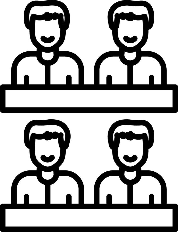 Group Class Icon vector