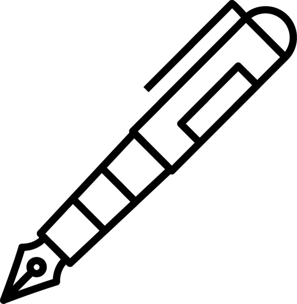 Ink Pen Icon vector