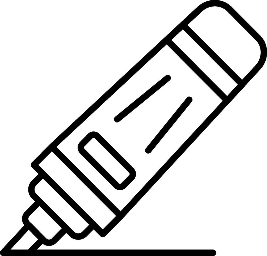 Whiteboard Marker Icon vector