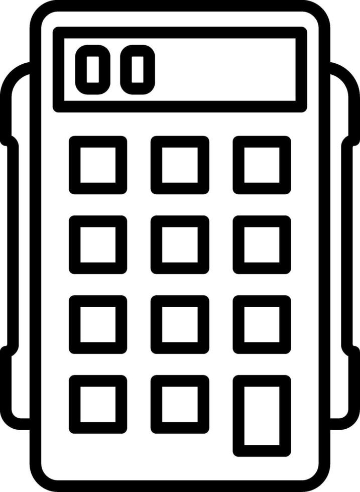 Math Calculator Icon vector