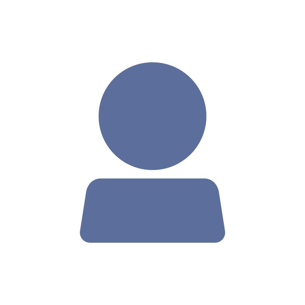 User icon. Profile and avatar icon. vector