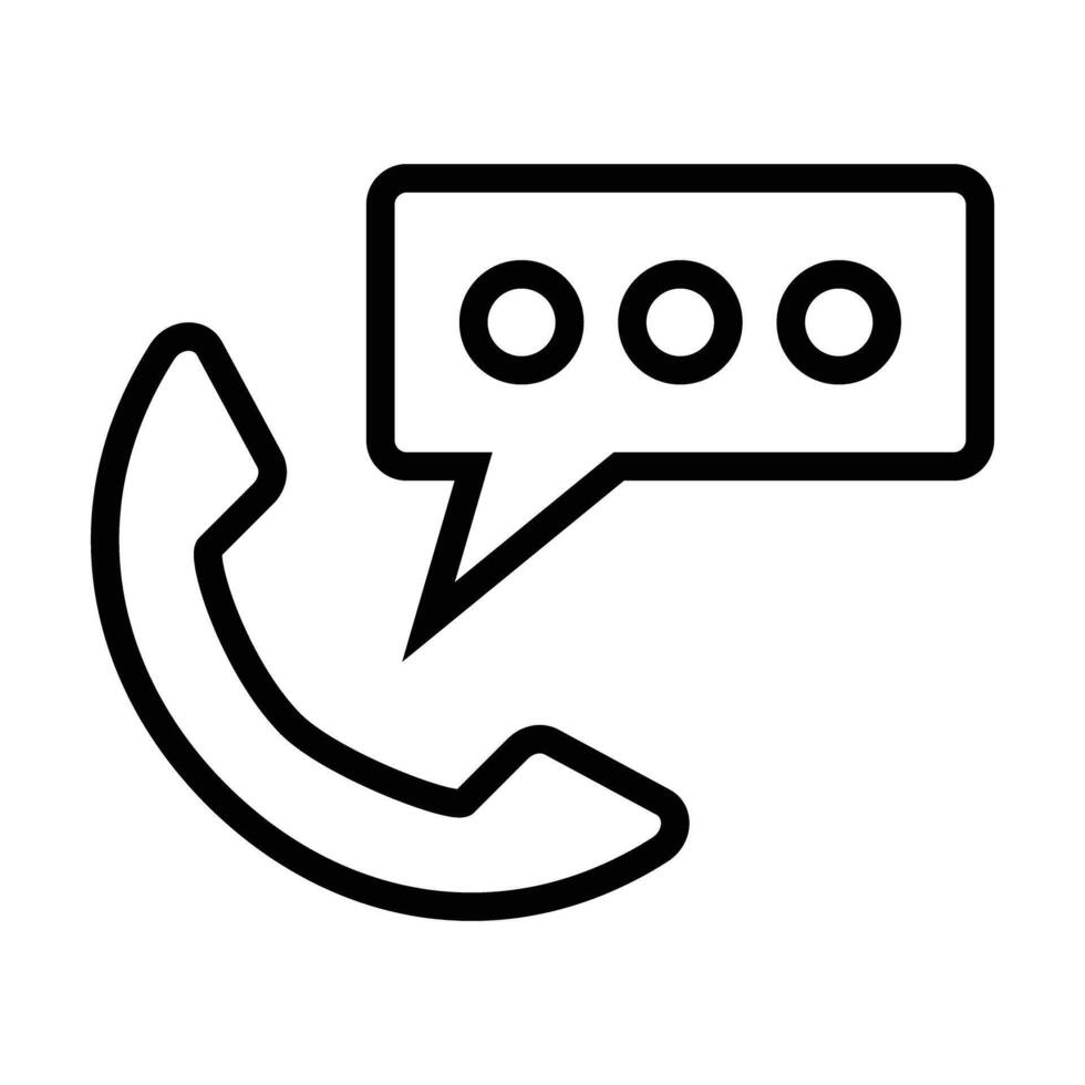 Phone and message icon vector