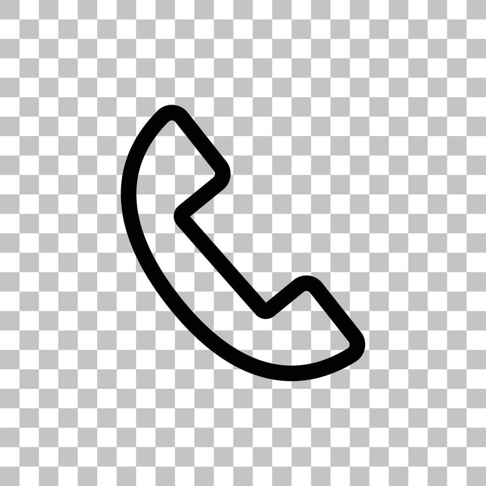 Phone icon. Call icon. vector