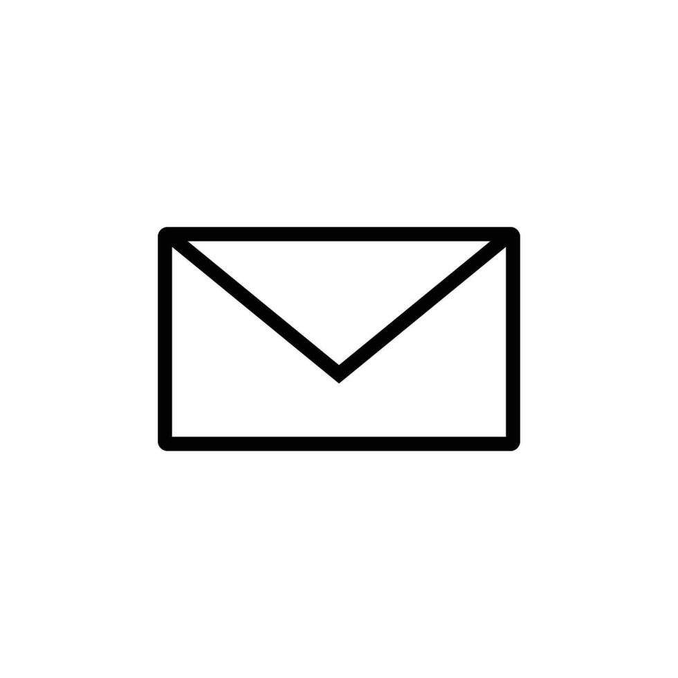 Compact email icon. vector