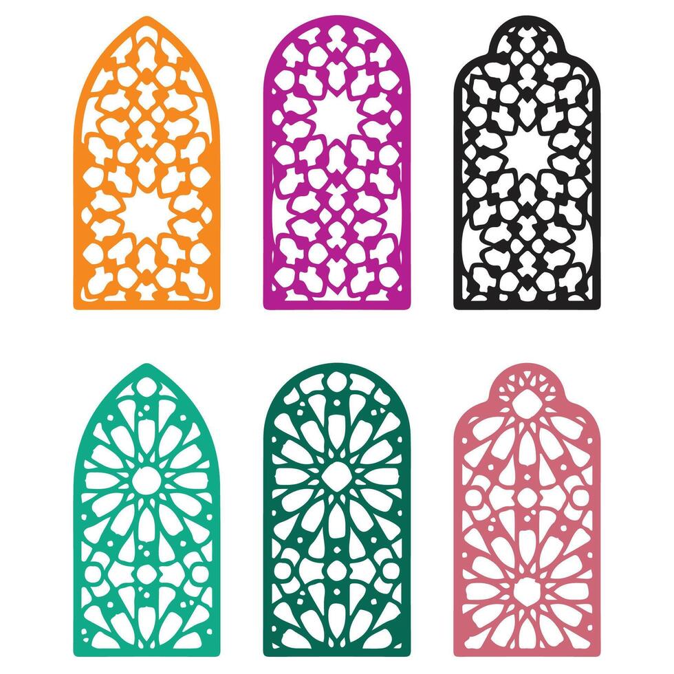 Cnc Abstract pattern Border vector