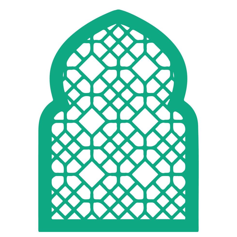 Islamic Abstract cnc pattern Background Mimber Design vector