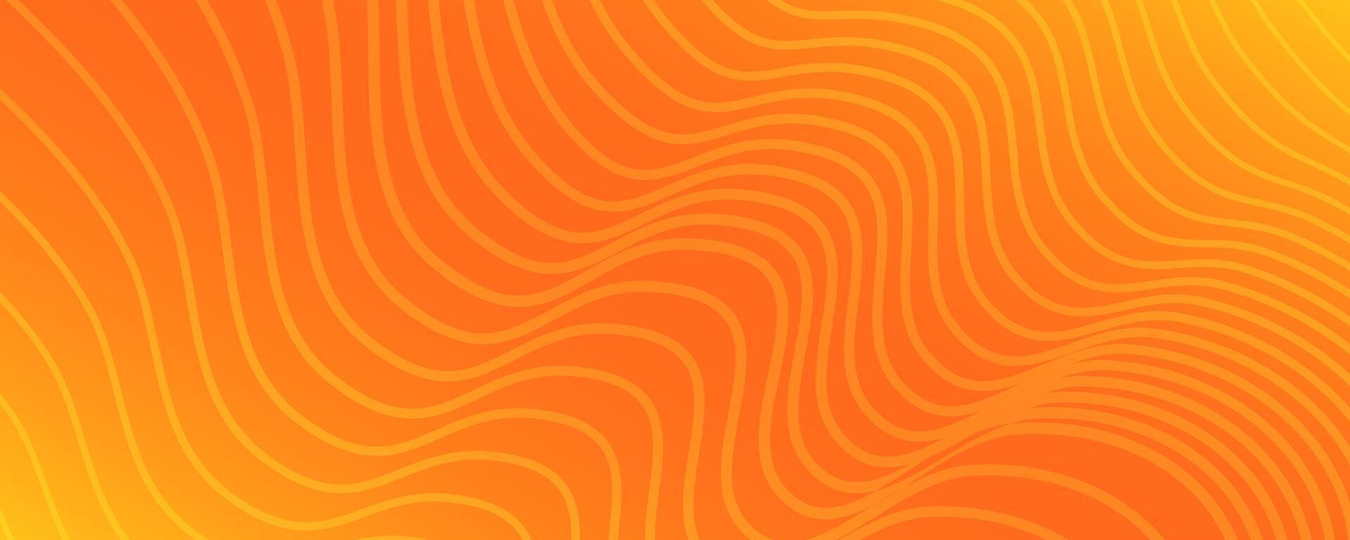 Modern colorful gradient background with wave lines vector