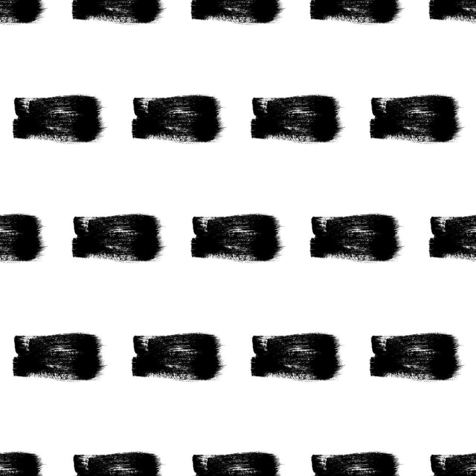 Seamless Pattern with hand drawn scribble smears vector