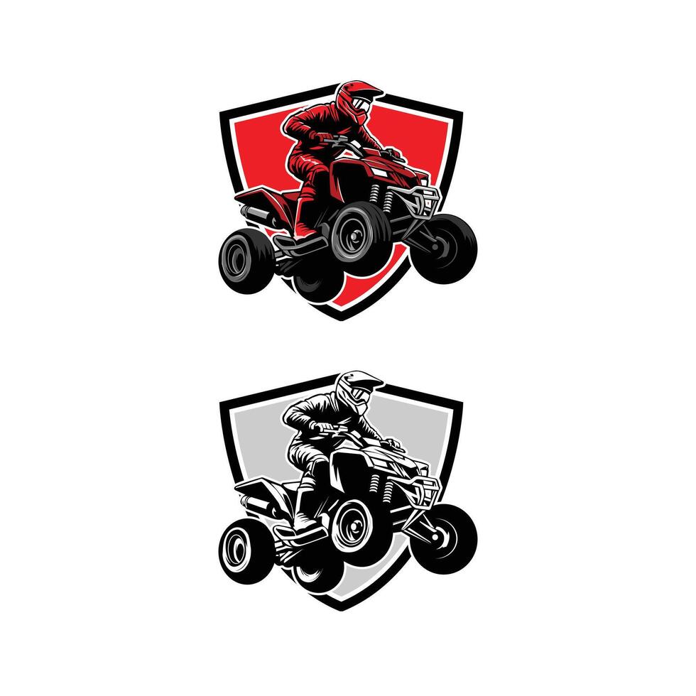 atv sport design illustration vector