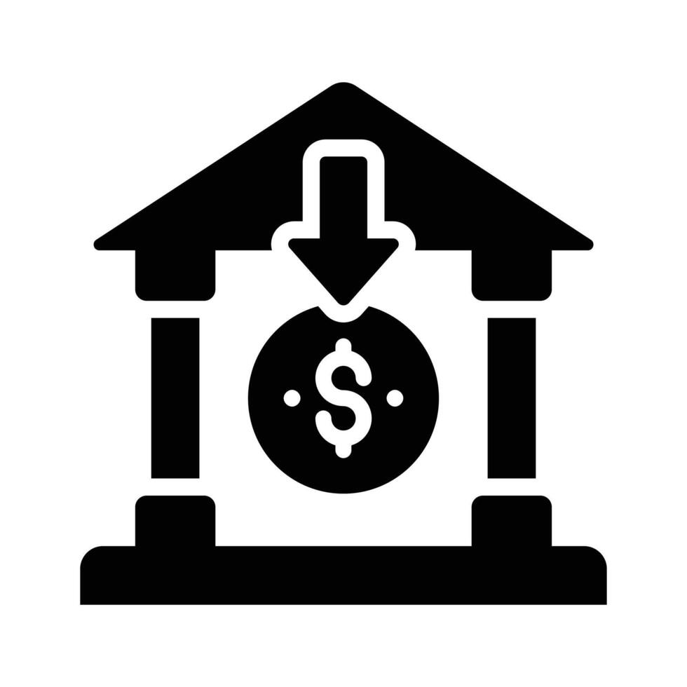 Manage your bank transactions with our icon for efficient financial tracking and planning vector