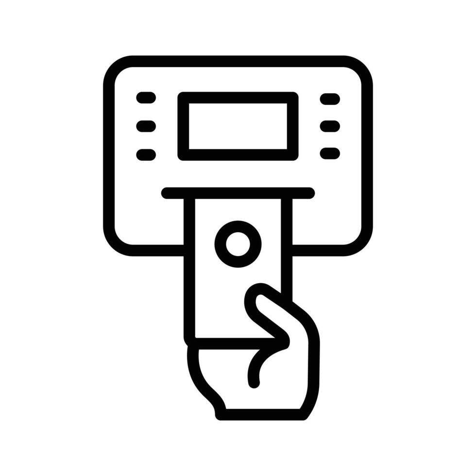 Money withdrawal icon is now ready to use and easy to download vector