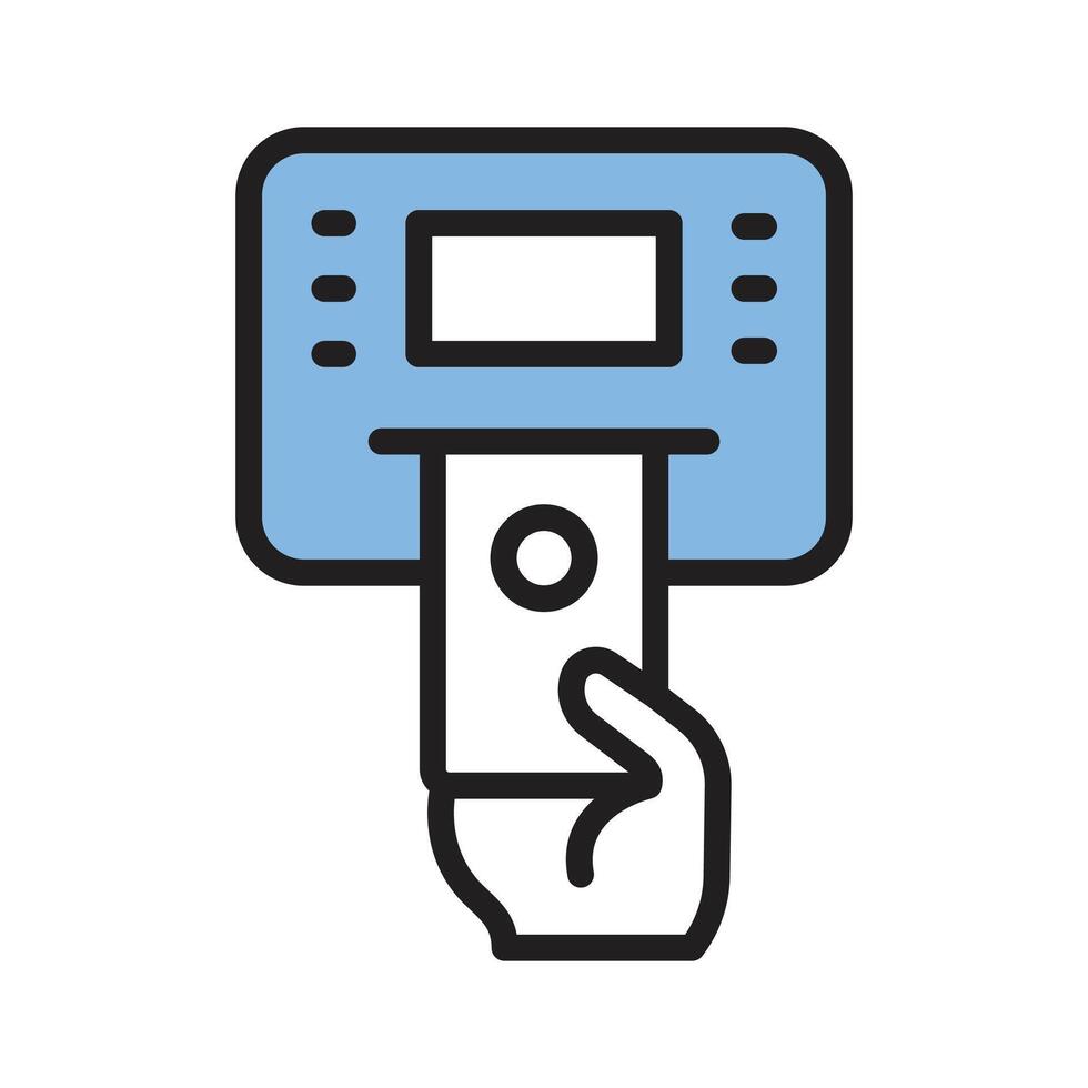 Money withdrawal icon is now ready to use and easy to download vector