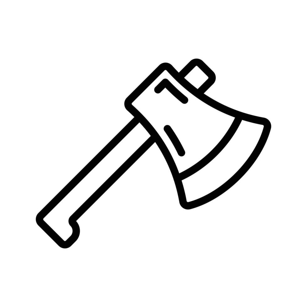 Harness the strength of our Axe Icon for rugged designs and outdoor themes vector