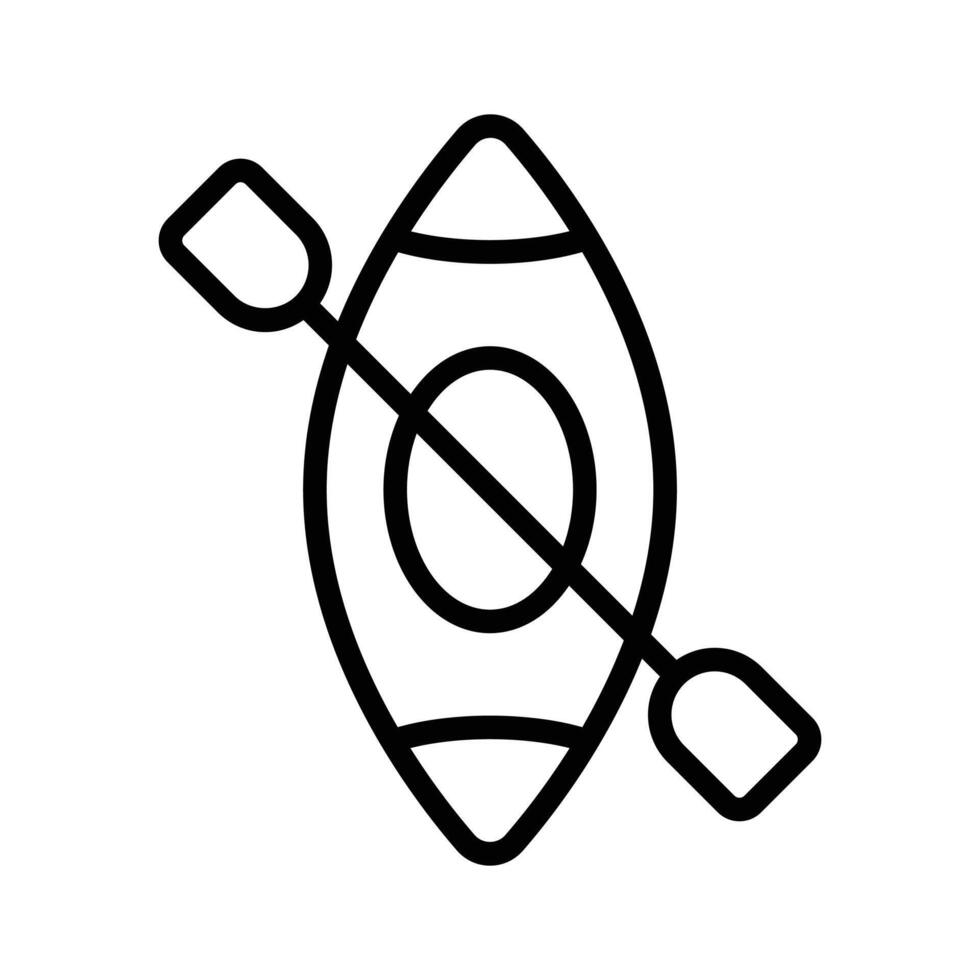 Paddle into adventure with our awesome canoe icon vector