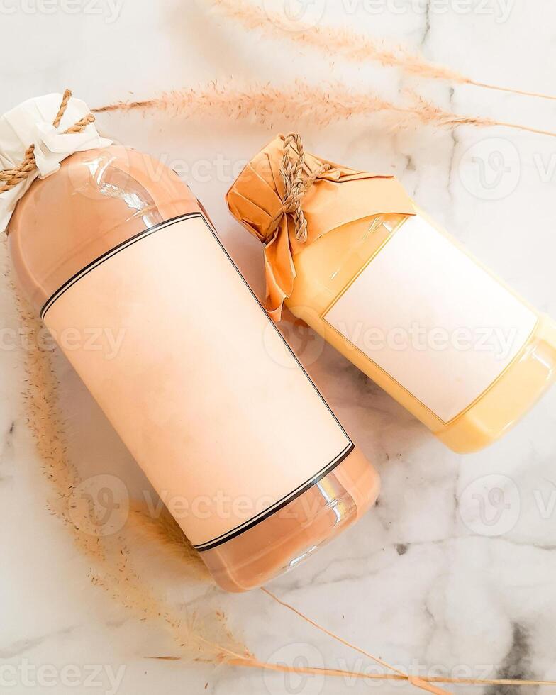 Two Bottles of Milk photo