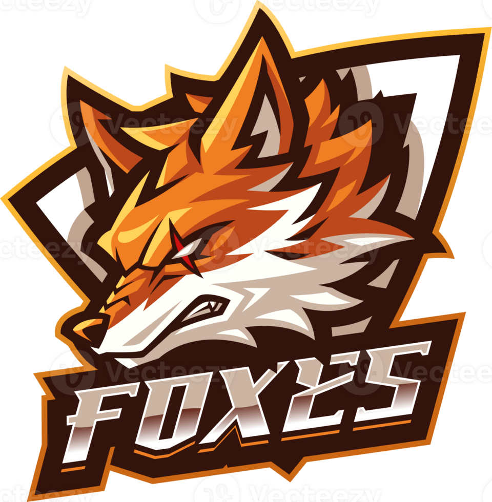Fox head mascot png