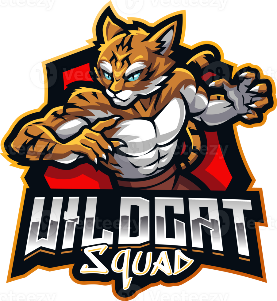 Wildcat squad mascot png