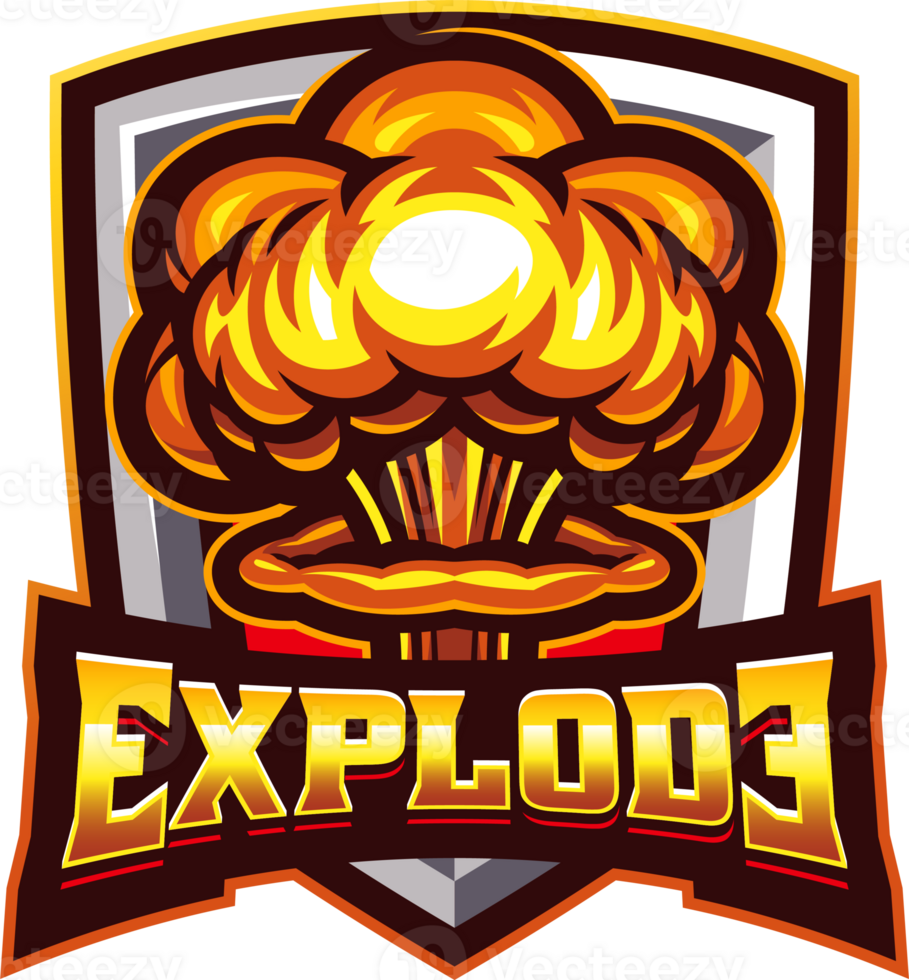 Explode mascot logo png