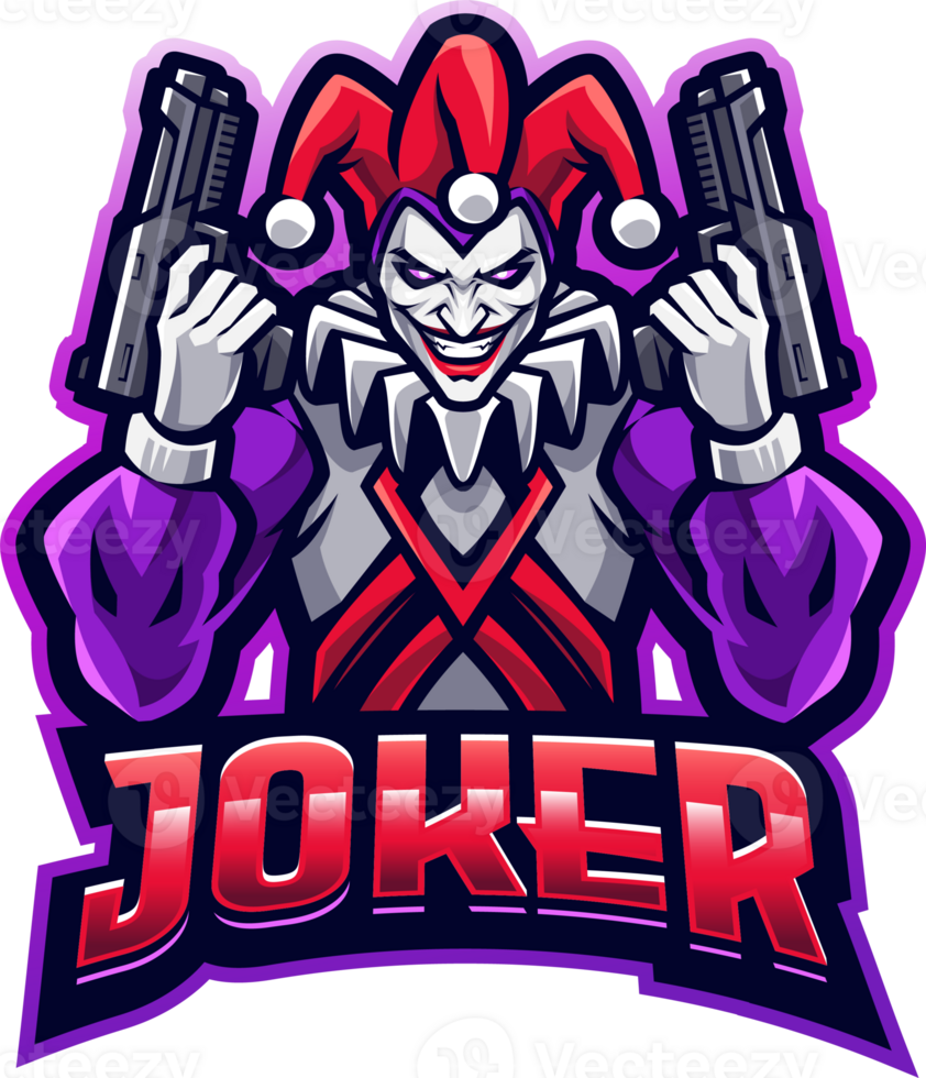 Joker mascot logo png