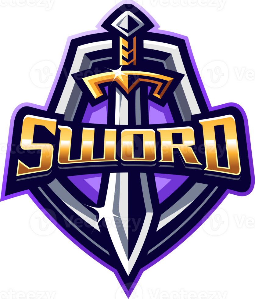 Sword mascot logo png