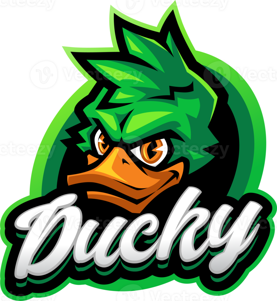 Ducky head mascot png