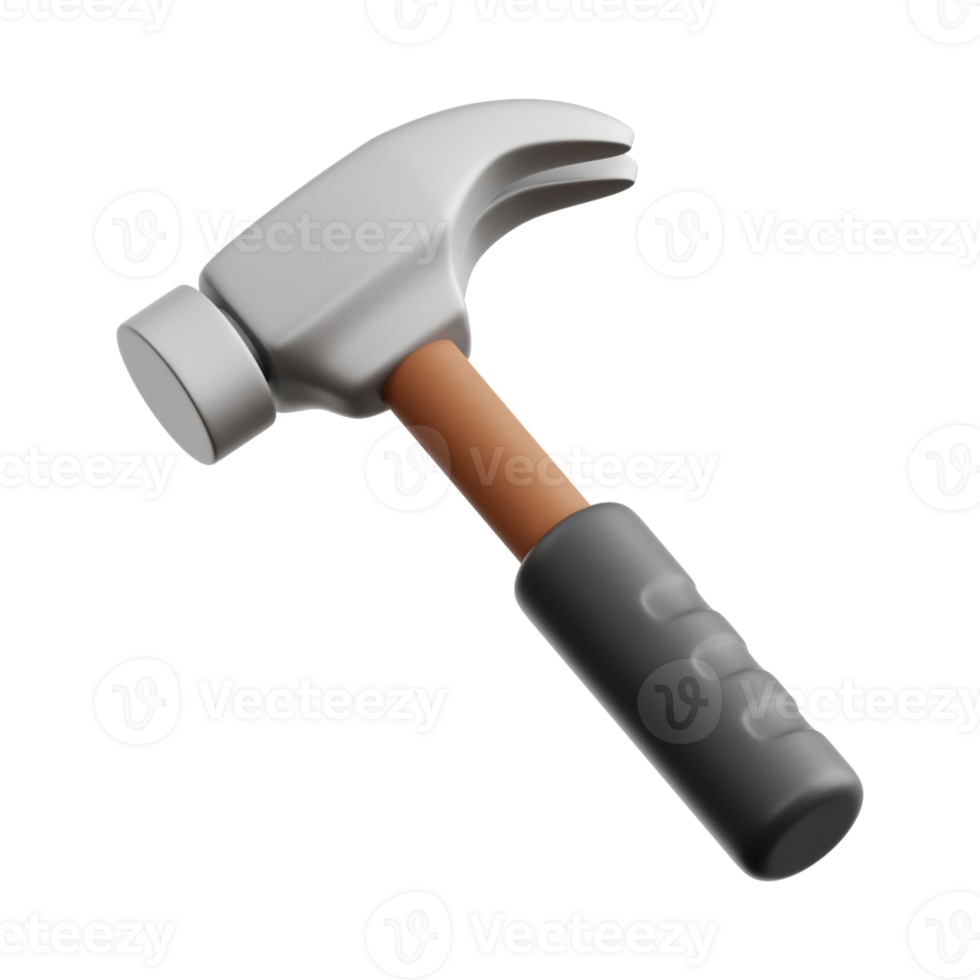 3d illustration of axe with grip handle abstract, stylish axe tool with tight grip handle abstract png