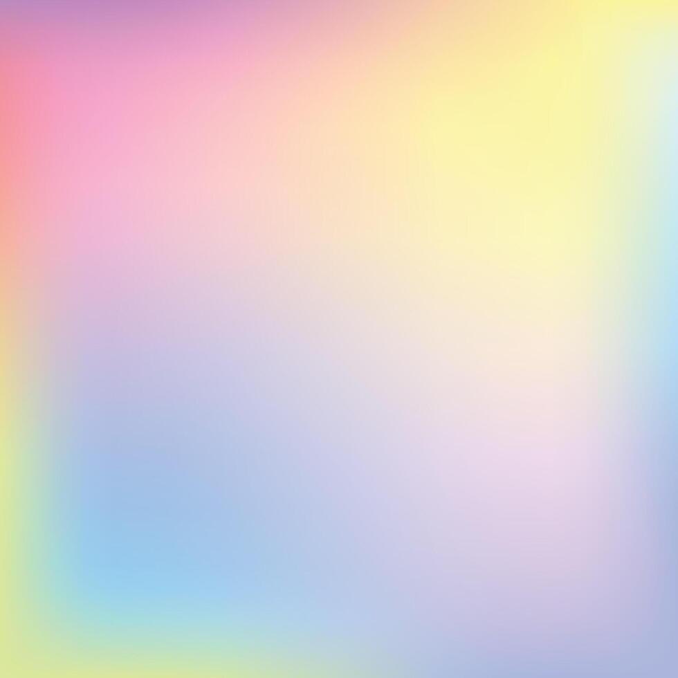 Holographic retro 80s, 90s futuristic cover. Abstract poster, flyer template. Mesh gradient shapes. Trendy minimal colorful branding design background. vector