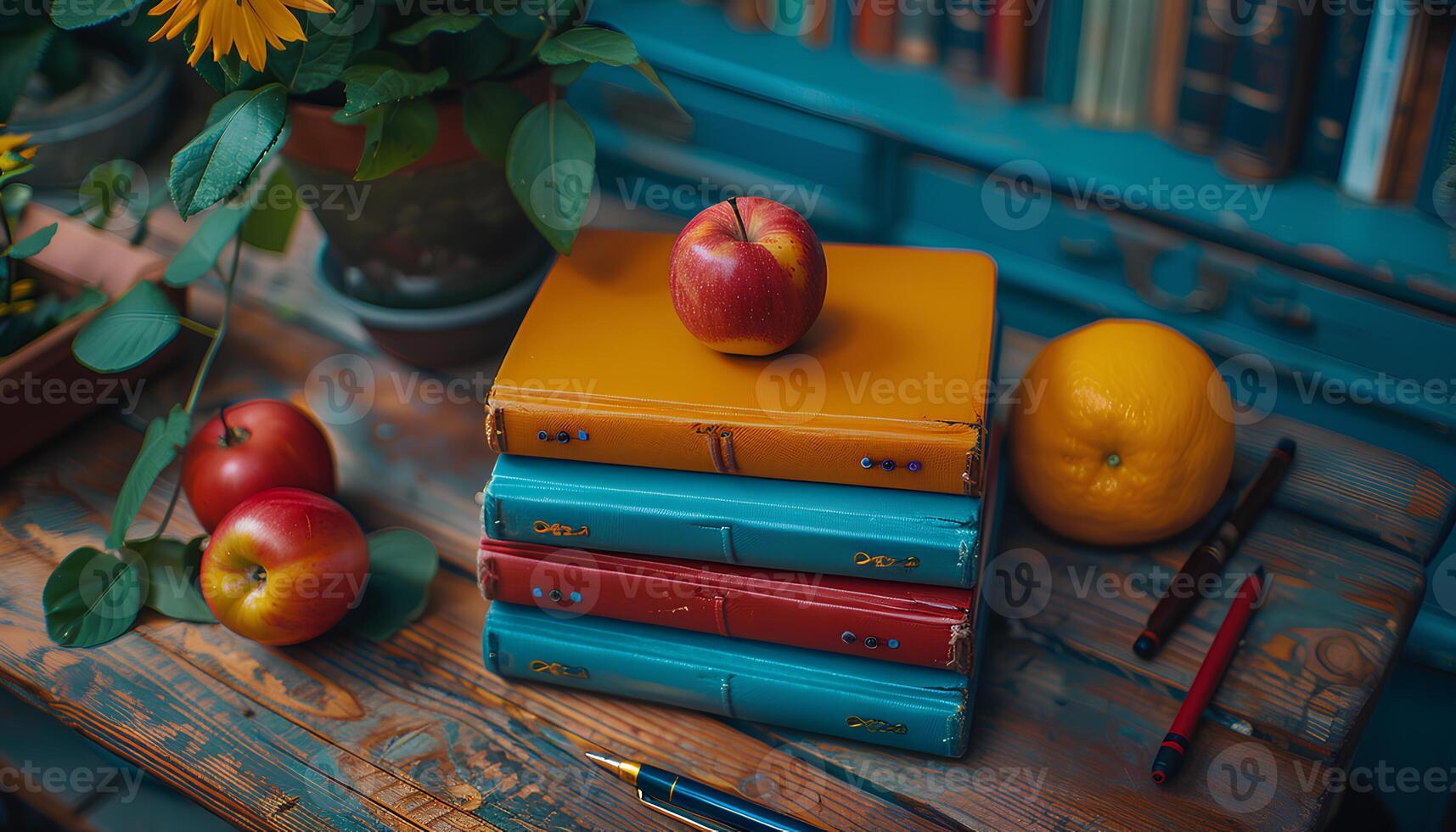 Back to school notebooks isolated on fun background. notebooks as stationery essentials for back to school season. Colorful notebook for classroom and students photo
