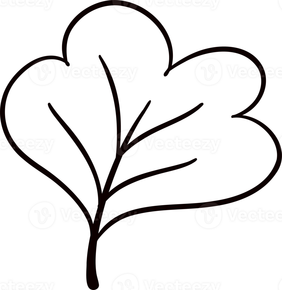 Groovy retro autumn leaf hippie cartoon coloring outline doodle playful and vibrant fall season illustration. png
