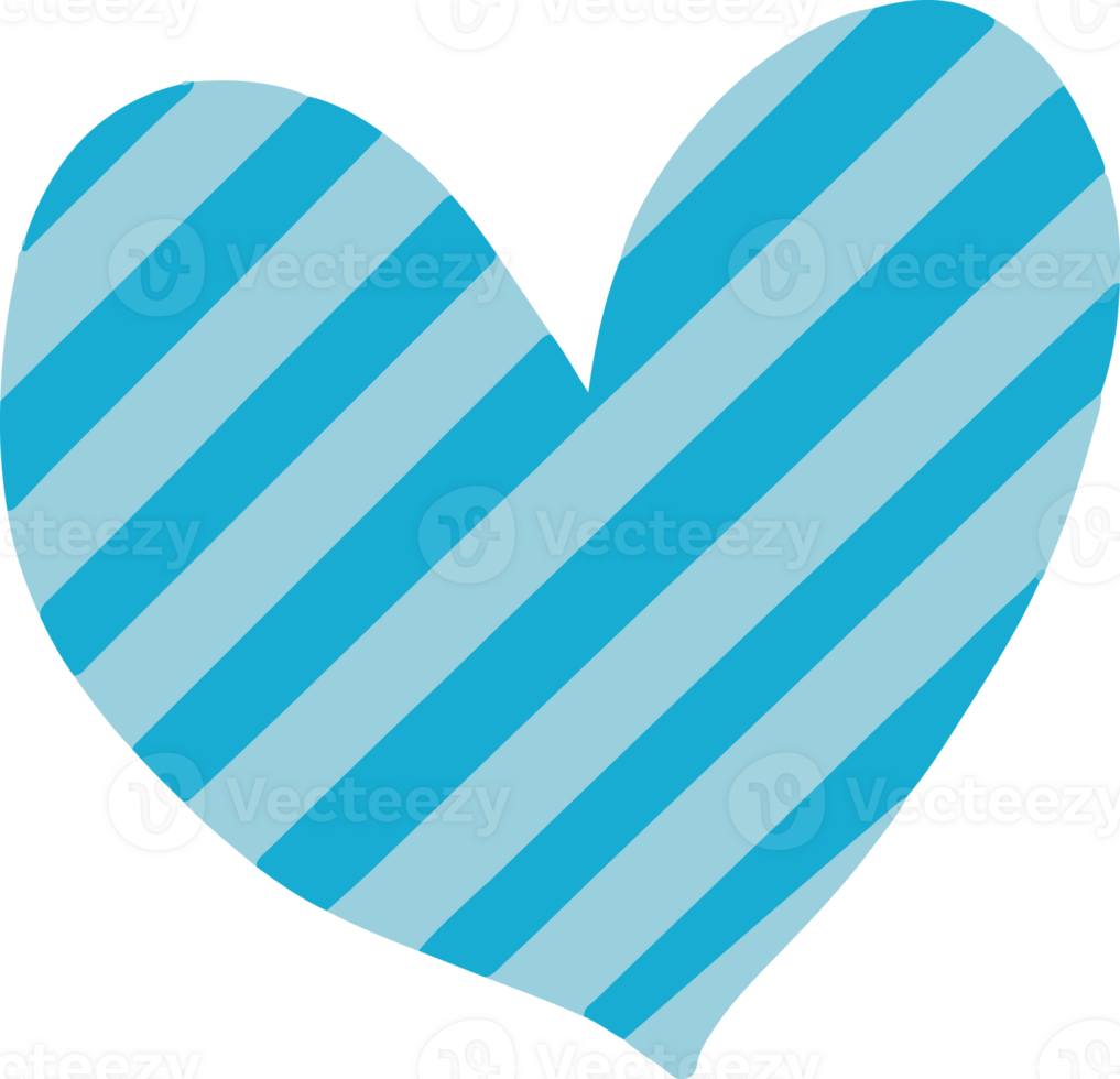 Blue Heart father Day png