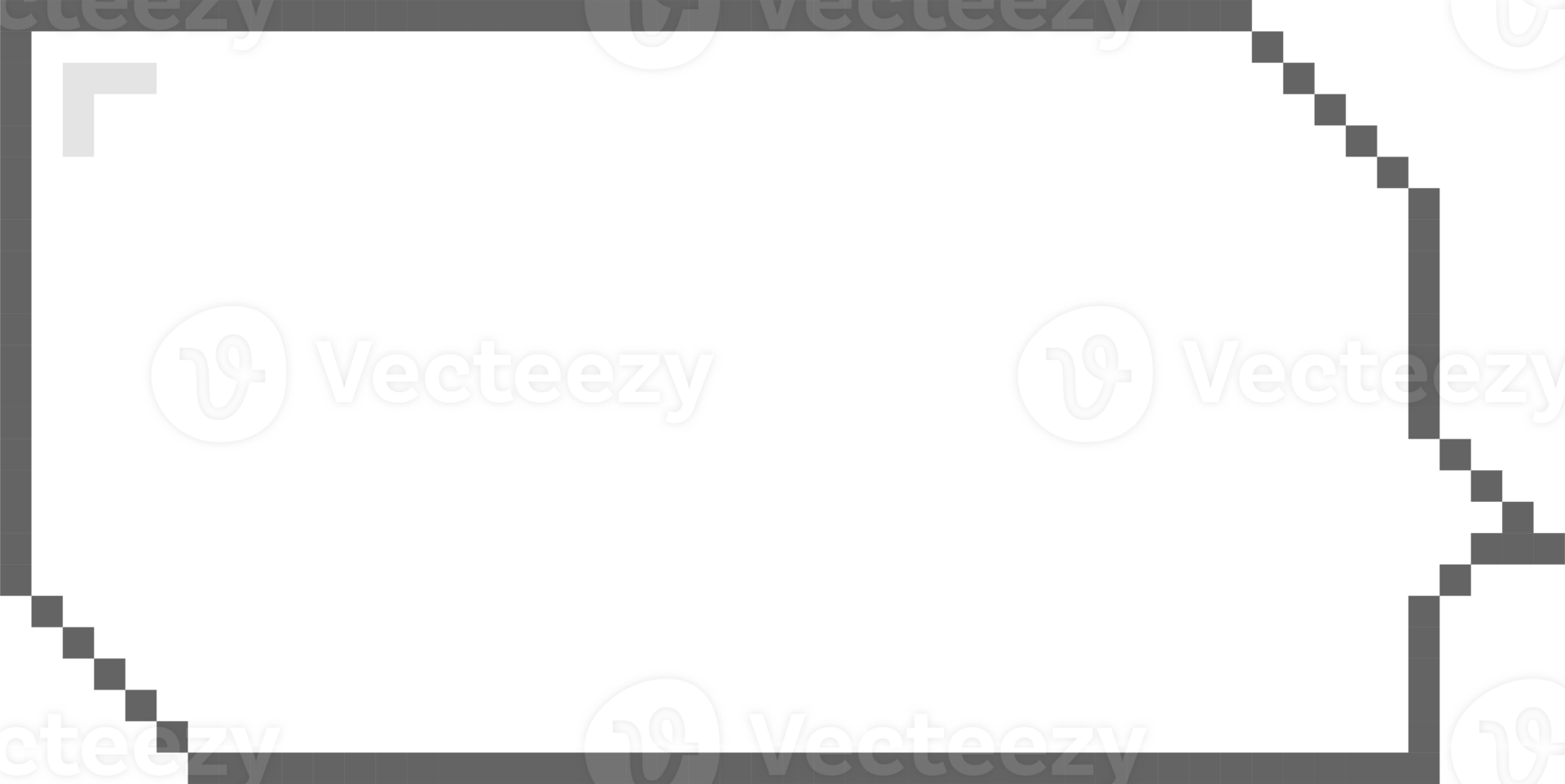 8bit retro game pixel speech bubble balloon icon sticker memo keyword planner text box banner png