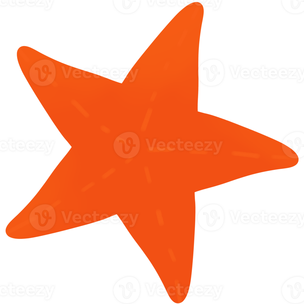 Star fish element png