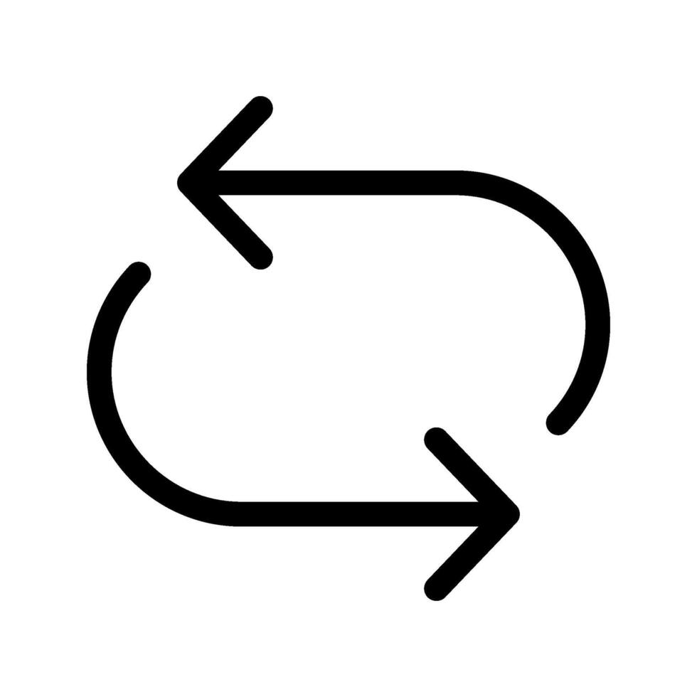 Repeat Icon Symbol Design Illustration vector