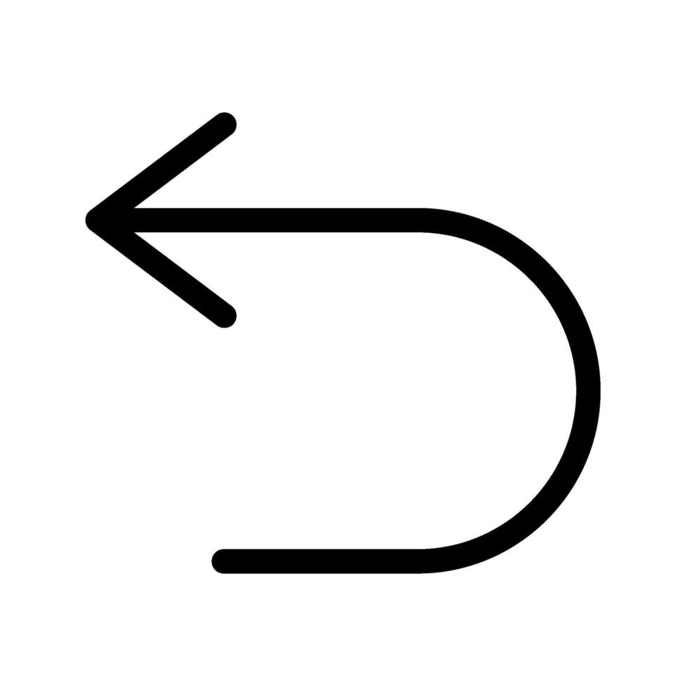 Back Arrow Icon Symbol Design Illustration vector