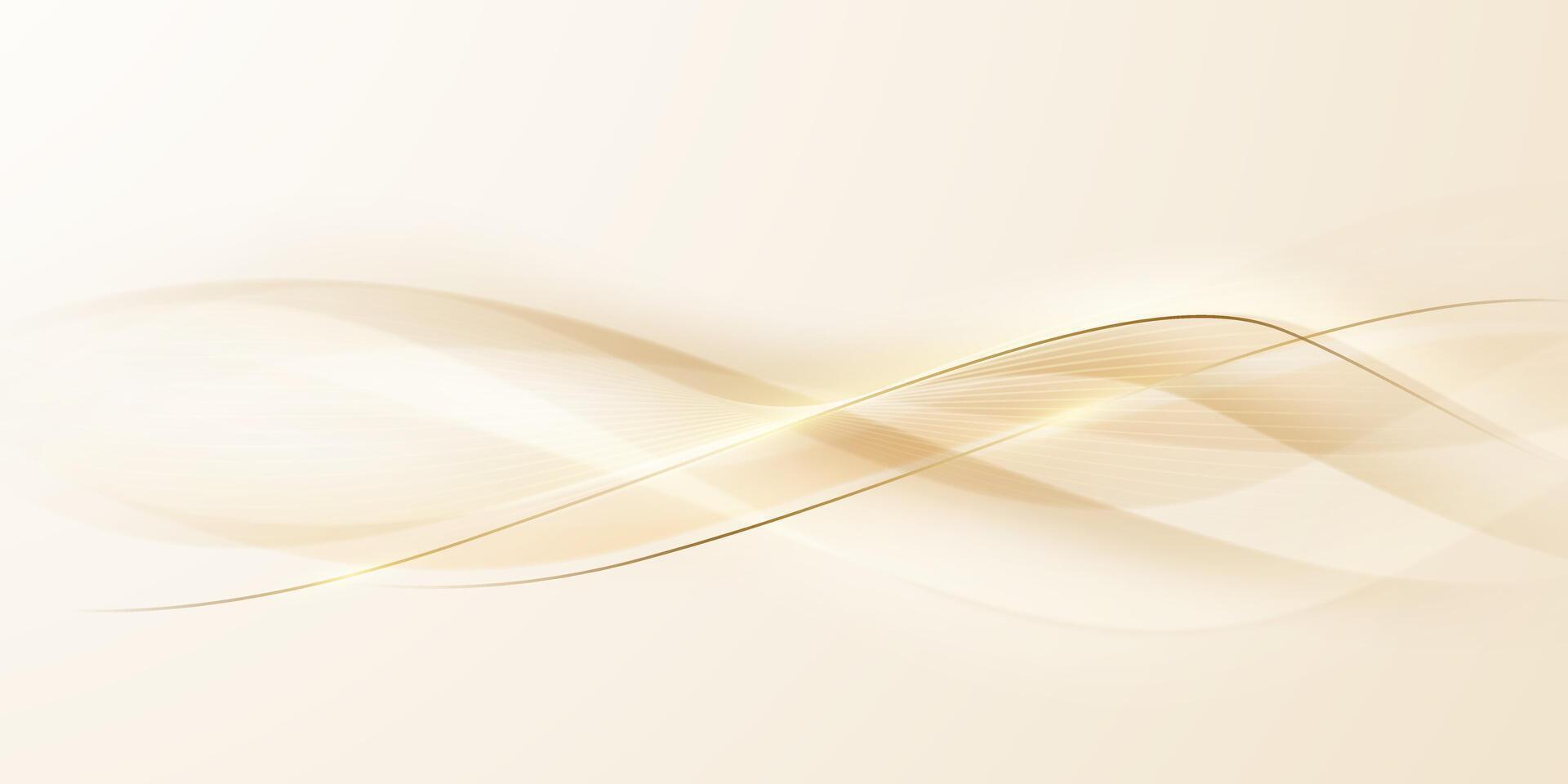 golden abstract background with luxury illustration vector