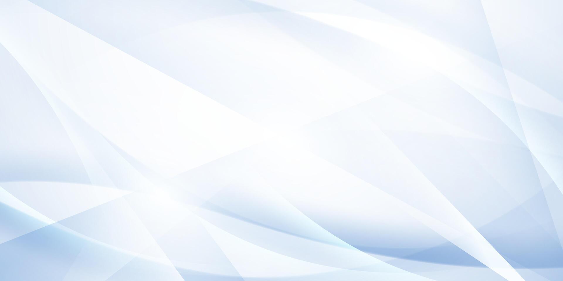 Blue waves abstract background, modern design, illustration vector