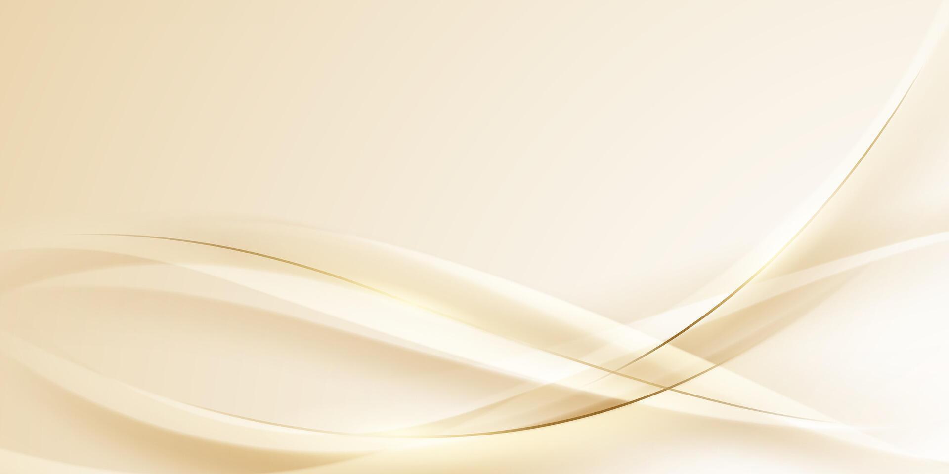 golden abstract background with luxury illustration vector