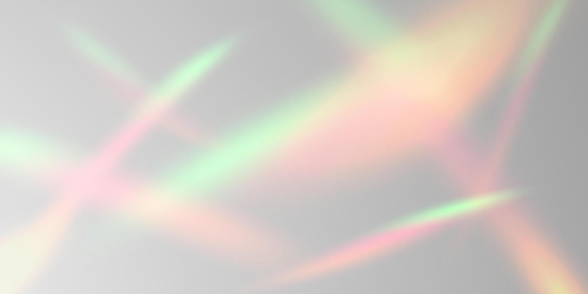 Multicolored light effect and zigzag ribbons falling from above on streamer, tinsel vector