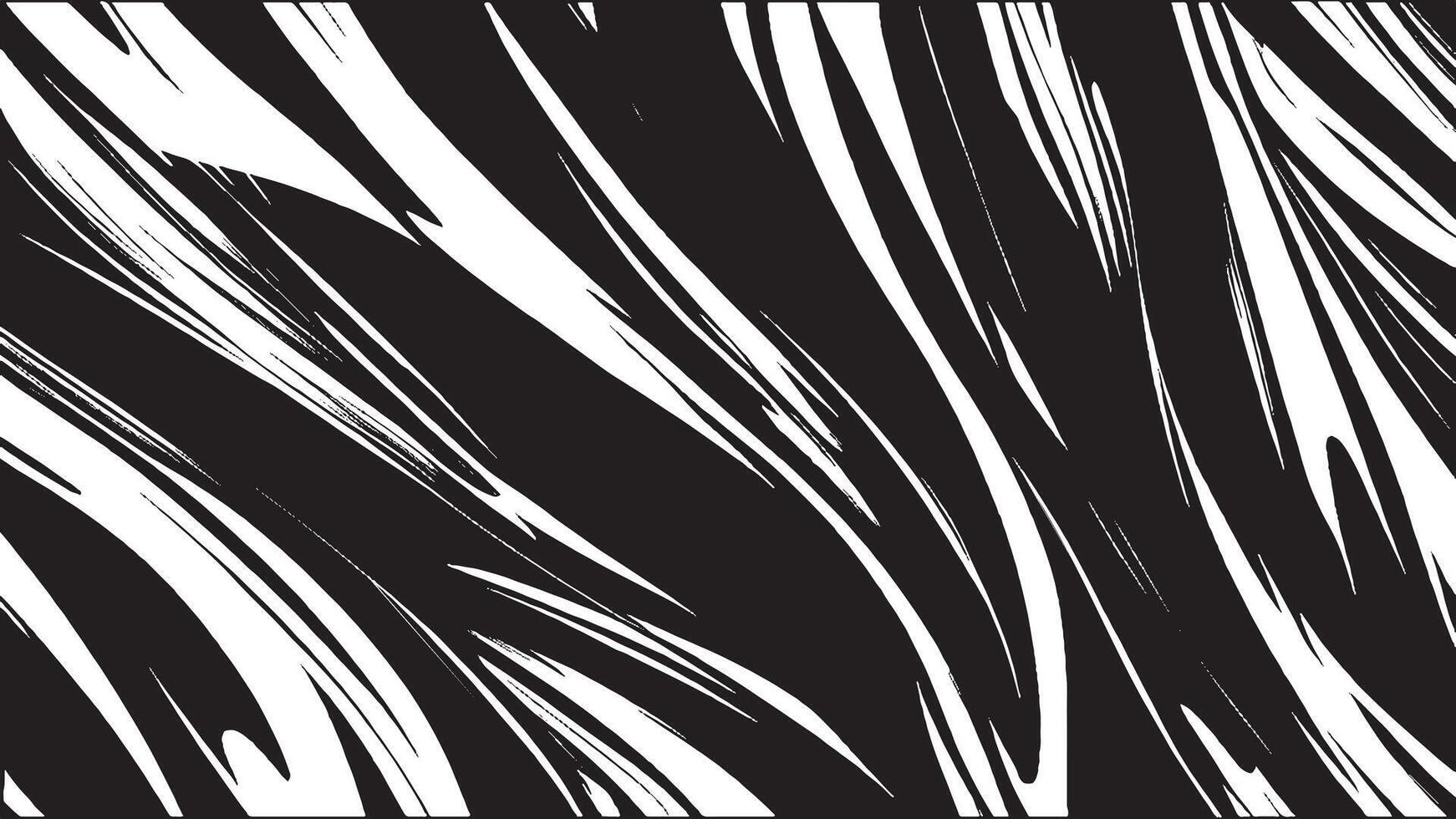 Black Brush Strokes on Monochrome Background for Overlay Texture Art vector