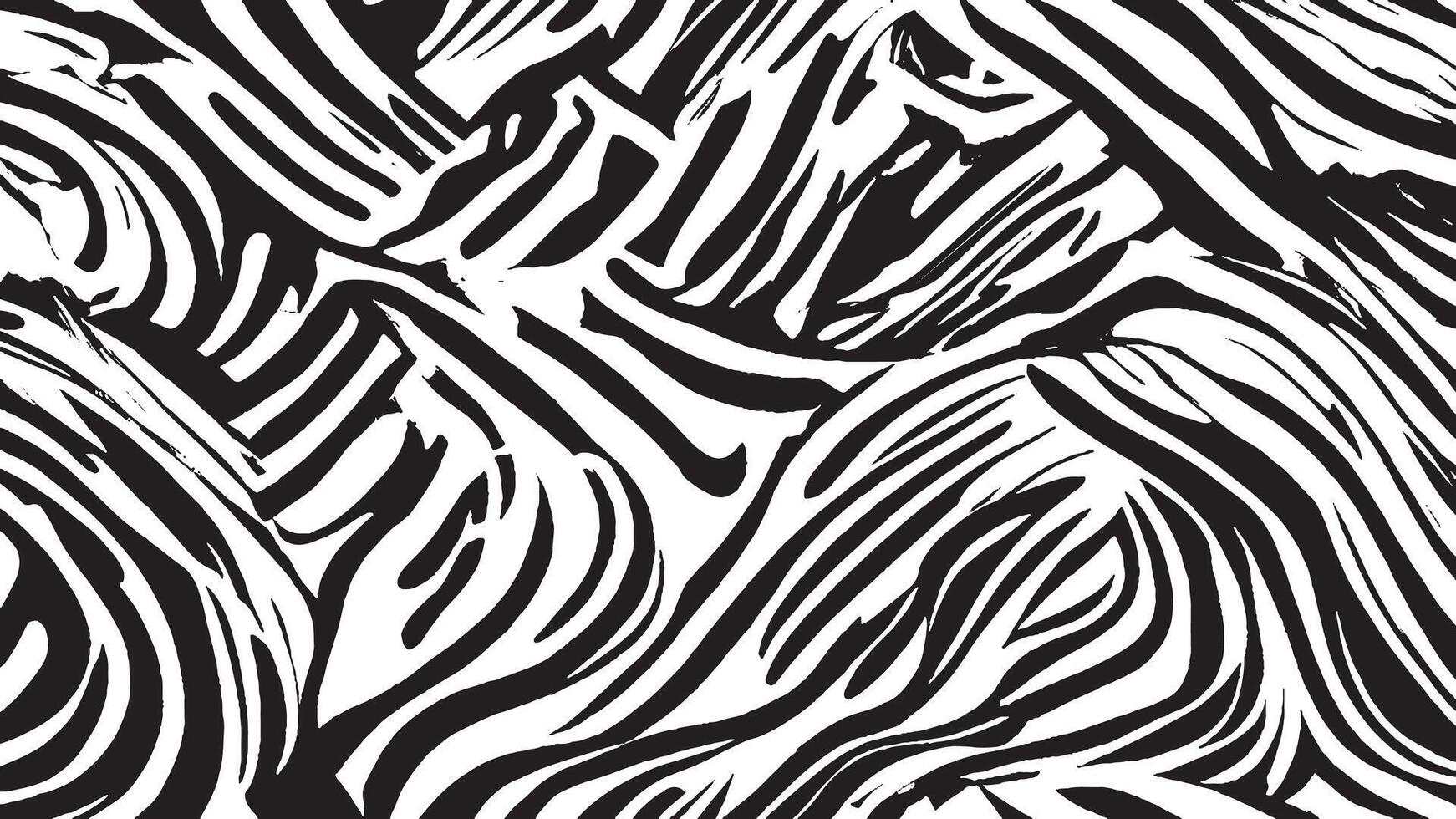 Abstract Black Brush Strokes Texture for Monochrome Background Overlays vector